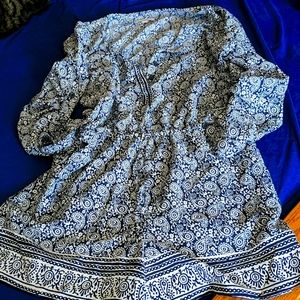 Loft 3/4 Sleeve Romper